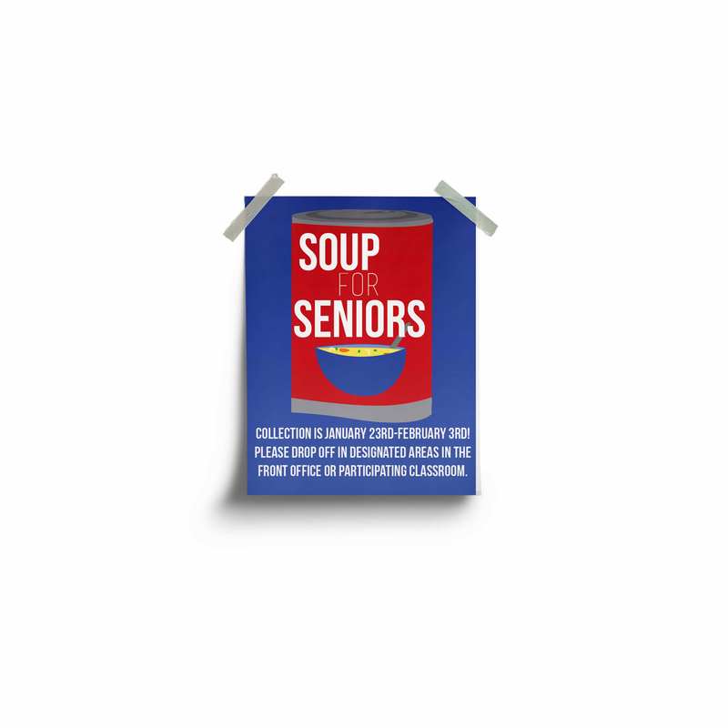 Soup for Seniors Flyer